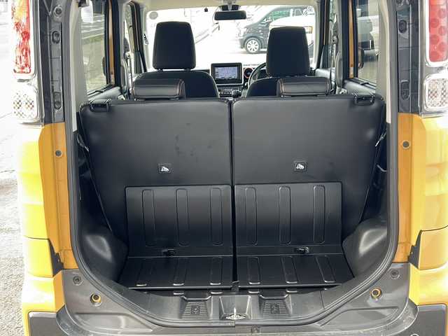 マツダ フレアワゴンタフスタイル ハイブリッドXS 秋田県 2019(平31)年 3.1万km オレンジ 社外メモリナビ/社外CD、DVD、BT/純正ホイールキャップ/４WD/ETC/後方コーナーセンサー/スペアキー