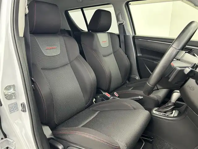 スズキ スイフト スポーツ 群馬県 2012(平24)年 9.7万km スノーホワイトパール 禁煙車　社外７型ナビ　バックカメラ　クルコン　横滑り防止　パドルシフト　オートライト　ＥＴＣ　純正ＡＷ　　純正フロアマット　ＣＤ　ＤＶＤ　ＢＴ　ＵＳＢ　ＡＵＸ　スマートキー　プッシュスタート