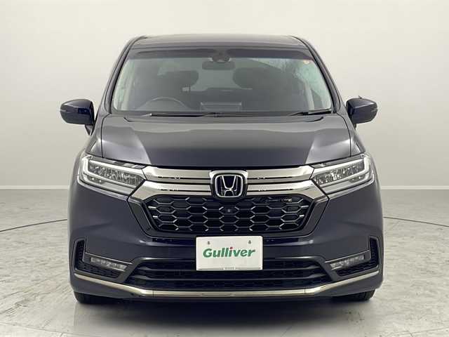 ホンダ オデッセイ ハイブリッド e:HEVアブソルート EX 茨城県 2021(令3)年 4.4万km プレミアムヴィーナスブラックP アダプティブクルーズコントロール　純正ナビ　前席パワーシート　ＢＴ　ＥＴＣ２．０　全方位カメラ　ドラレコ　シートヒーター　ブラインドスポットモニター　ホンダセンシング　純正ＡＷ　前後コーナーセンサー