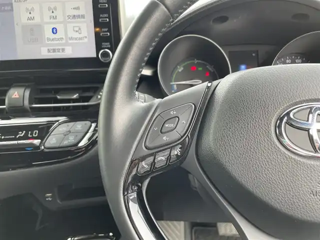 トヨタ Ｃ－ＨＲ G モード ネロ セーフティプラス 滋賀県 2020(令2)年 6.7万km メタルストリームM 純正8インチナビ/・Bluetooth/・Miracast/・FM/AM/パノラミックビューモニター/レーダークルーズコントロール/クリアランスソナー/ビルトインETC/ハーフレザーシート/シートヒーター/純正18インチアルミホイール/純正フロアマット/スマートキー/スペアキー/LEDヘッドライト