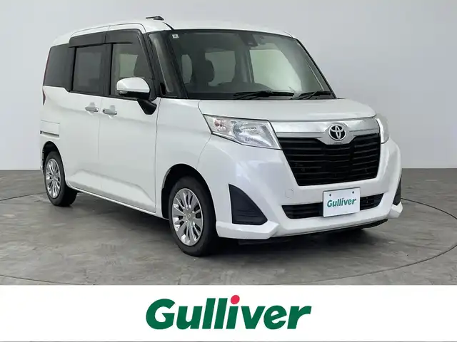 トヨタ ルーミー G S 大分県 2018(平30)年 6.8万km パールホワイトⅢ 純正SDナビ/（フルセグ/CD/DVD/Bluetooth）/バックカメラ/衝突軽減ブレーキ/レーンアラート/両側パワースライドドア/前方ドライブレコーダー/ETC/クルーズコントロール/スマートキー・プッシュスタート/保証書・取扱説明書