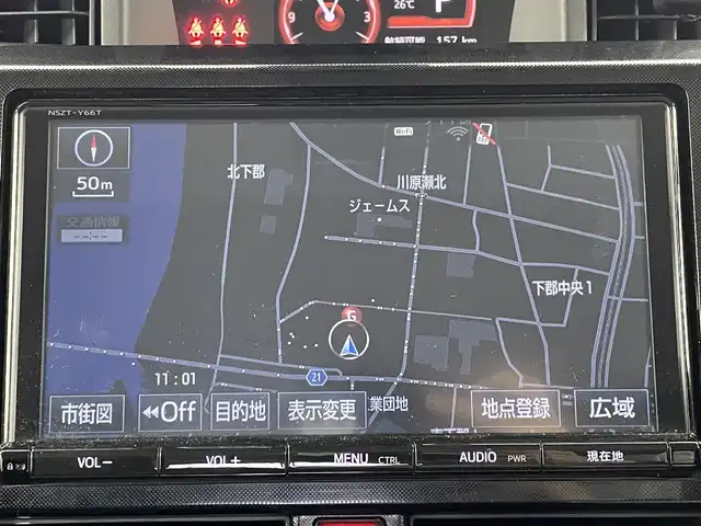 トヨタ ルーミー G S 大分県 2018(平30)年 6.8万km パールホワイトⅢ 純正SDナビ/（フルセグ/CD/DVD/Bluetooth）/バックカメラ/衝突軽減ブレーキ/レーンアラート/両側パワースライドドア/前方ドライブレコーダー/ETC/クルーズコントロール/スマートキー・プッシュスタート/保証書・取扱説明書