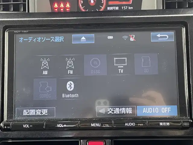 トヨタ ルーミー G S 大分県 2018(平30)年 6.8万km パールホワイトⅢ 純正SDナビ/（フルセグ/CD/DVD/Bluetooth）/バックカメラ/衝突軽減ブレーキ/レーンアラート/両側パワースライドドア/前方ドライブレコーダー/ETC/クルーズコントロール/スマートキー・プッシュスタート/保証書・取扱説明書