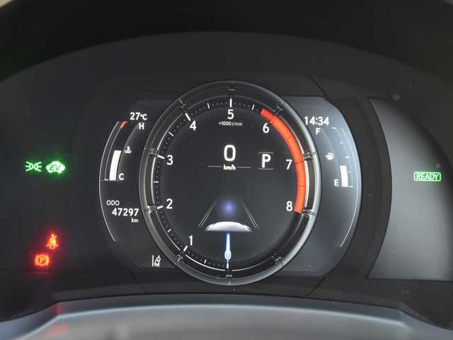 レクサス ＩＳ 300h Fスポーツ 和歌山県 2021(令3)年 4.8万km グレー レクサスセーフティー /ACC /白黒コンビ革 /純正ナビ /フルセグ /全方位カメラ /Apple carPlay /三眼LEDヘッドライト /前席パワーシート /シートヒーター /エアシート /ステアリングヒーター /オートハイビーム /ドラレコ /ETC