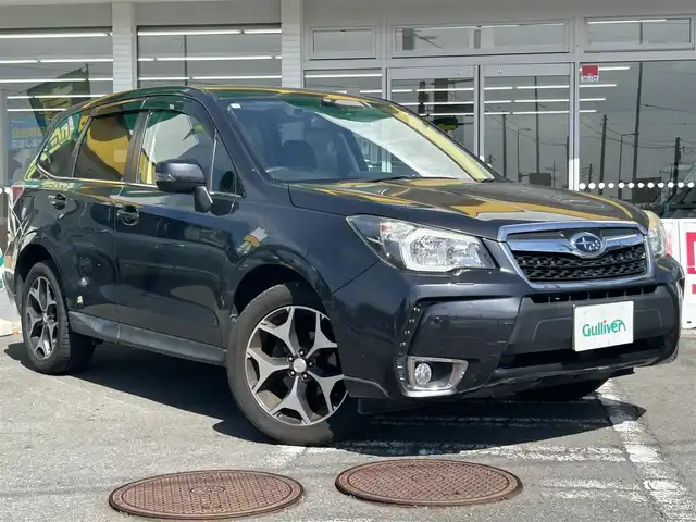 スバル フォレスター S－リミテッド 神奈川県 2015(平27)年 8.5万km ダークグレーメタリック アイサイトｖｅｒ２/衝突軽減システム/レーンキープアシスト/横滑り防止装置/アダプティブクルーズコントロール/コーナーセンサー/シートヒーター/パワーシート/ハーフレザー/キセノンヘッドライト/フォグランプ/社外ナビ（CN-LR700D）/CD/FM/AM/DVD/SD/フルセグTV/純正ＡＷ１８インチ/バックカメラ/スマートキーｘ２本/ビルトインＥＴＣ