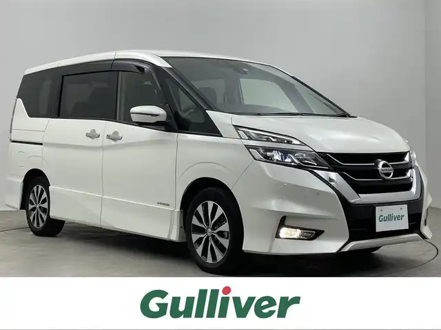 日産 セレナ ハイウェイスター 埼玉県 2019(令1)年 2.5万km ブリリアントホワイトパール 純正ナビ［MM517D-L］/全周囲カメラ/純正後席モニター/パーキングアシスト/クルーズコントロール/純正フロアマット/Bluetooth接続/ドライブレコーダー（前後）/ビルトインETC