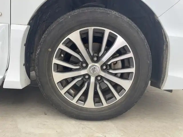 日産 セレナ HWS S HV Vセレ +Sefty Aセーフ 群馬県 2015(平27)年 6.3万km ブルームーンホワイトP 純正８型ナビ　純正１１型後席モニター　全周囲カメラ　ドラレコ　ＥＴＣ　両側電動スライドドア　衝突被害軽減ブレーキ　クルーズコントロール　革巻きステアリング　ＬＥＤライト　フォグ　スマートキー　禁煙車