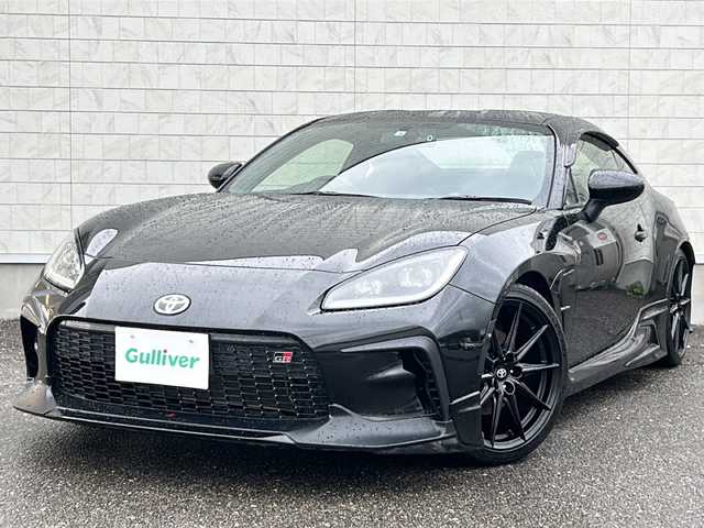 トヨタ ＧＲ８６ RZ 福島県 2022(令4)年 5.4万km クリスタルブラックシリカ ＧＲエアロ　ＴＯＭｓ４本出しマフラー　ＴＲＤスプリング　社外エキゾーストマニホールド　ＣＵＳＣＯタワーバー　純正９型ナビ　バックＣ　クルコン　ドラレコ　純正１８ＡＷ　スポーツバイザー　スペアキー