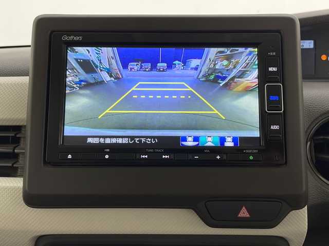 ホンダ Ｎ ＢＯＸ EX ターボ 長野県 2021(令3)年 3.3万km プラチナホワイトパール 純正メモリナビ/Bluetooth／CD／DVD／フルセグTV/バックカメラ/ETC/純正フロアマット/ドアバイザー/両側パワスラ/横滑り防止装置/衝突被害軽減システム/レーンキープアシスト/先行車検知/先行車発進お知らせ/路外逸脱抑制システム/標識認識機能/コーナーセンサー（後のみ）/前席シートヒーター/LEDヘッドライト/スマートキー/スペアキー1本