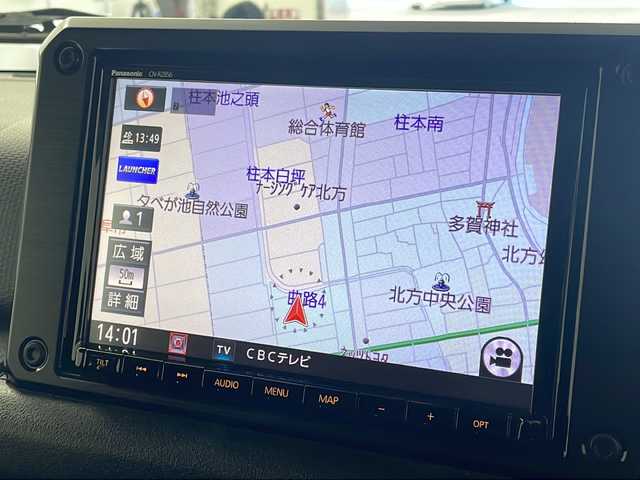 スズキ ジムニー XC 岐阜県 2020(令2)年 2万km ブルーイッシュブラックパール3 純正8インチSDナビ(CN-RZ856)/FM/AM/SD/USB/BLUETOOTH /CD/DVD/フルセグテレビ/バックカメラ/革巻きステアリング/ステアリングリモコン/クルーズコントロール/ヘッドライトウォッシャー/スズキセーフティサポート/LEDヘッドライト/オートライト