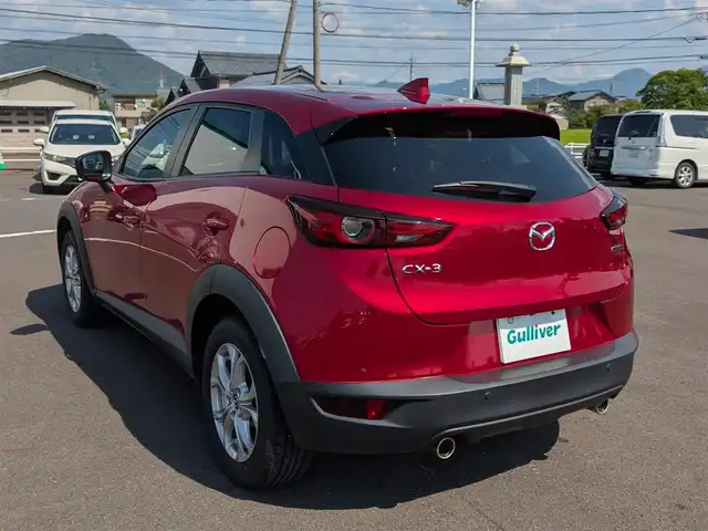 マツダ ＣＸ－３ 15S ツーリング 福井県 2021(令3)年 4.2万km ソウルレッドクリスタルM ワンオーナー車/全方位カメラ/純正16インチAW/コーナーセンサー/ETC/衝突被害軽減システム/LEDヘッドライト/純正メモリナビ（CD/DVD/BT/USB/AUX）/フルセグテレビ/アイドリングストップ/レーンキープアシスト/横滑り防止装置/盗難防止装置/ダブル＋サイドエアバッグ/カーテンエアバッグ/純正フロアマット/スマートキー