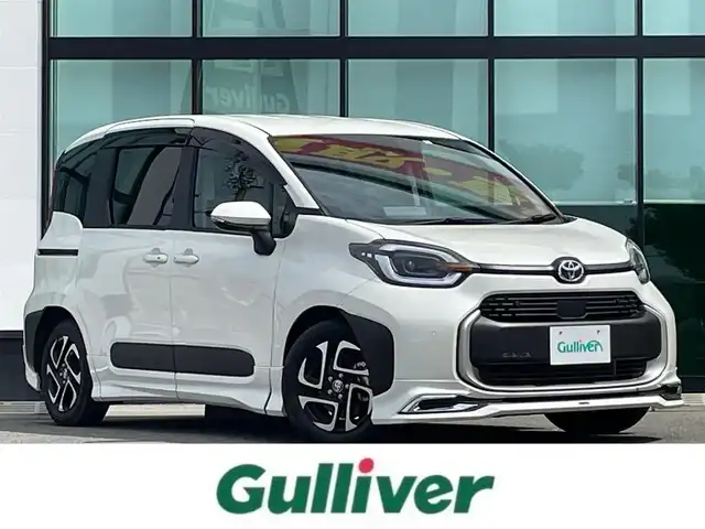 トヨタ シエンタ ハイブリッド Z 和歌山県 2023(令5)年 0.9万km ホワイトパールクリスタルシャイン 純正10.5インチナビ/バックカメラ/フルセグTV/BT/USB/衝突軽減ブレーキ/レーンキープアシスト/ブラインドスポットモニター/レーダークルコン/オートライト/前後コーナーセンサー/モデリスタエアロ/前後ドラレコ/ビルトインETC2.0/両側パワスラ/１００V充電/ステアリングヒーター/ステアリングリモコン