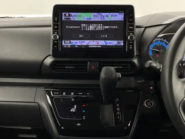 日産 ルークス ハイウェイスター X 新潟県 2020(令2)年 4.5万km アトランティックブルー 純正ナビ/　　フルセグ/CD/DVD/BT/バックカメラ/アラウンドビューモニター/片側パワースライドドア/LEDオートライト/純正14インチアルミホイール/ステアリングスイッチ/アイドリングストップ/社外アルミホイール付スタッドレスタイヤ車載/スマートキー/ETC
