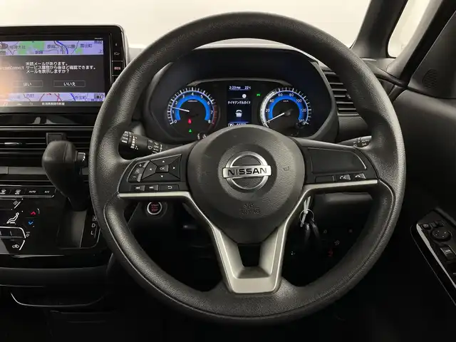 日産 ルークス ハイウェイスター X 新潟県 2020(令2)年 4.5万km アトランティックブルー 純正ナビ/　　フルセグ/CD/DVD/BT/バックカメラ/アラウンドビューモニター/片側パワースライドドア/LEDオートライト/純正14インチアルミホイール/ステアリングスイッチ/アイドリングストップ/社外アルミホイール付スタッドレスタイヤ車載/スマートキー/ETC
