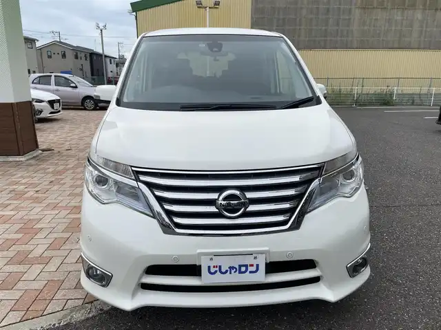 日産 セレナ ハイウェイS G S HV Aセーフ 新潟県 2014(平26)年 9.8万km ブリリアントホワイトパール (株)IDOMが運営する【じしゃロン新潟店】の自社ローン専用車両になります。/こちらは現金またはオートローンご利用時の価格です。自社ローンご希望の方は別途その旨お申付け下さい/純正SDナビ（MM513D-L）/フルセグTV視聴可能（走行中視聴可能）/Bluetooth/AUX接続可能/後席フリップダウンモニター（ALPINE）/全方位カメラ/クルーズコントロール/ビルトインETC/両側パワースライドドア/前後コーナーセンサー/LEDヘッドライト/電動格納ウィンカーミラー/プッシュスタート/スマートキー