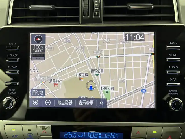 トヨタ ランドクルーザー プラド TX Lパッケージ 愛知県 2023(令5)年 1万km アティチュードブラックマイカ サンルーフ/純正9インチナビ/アラウンドビューモニター/トヨタセーフティセンス/衝突被害軽減システム/クルーズコントロール/ブラインドスポットモニター/横滑り防止装置/コーナーセンサー/レーンキープアシスト/オートライト/オートマチックハイビーム/LEDヘッドライト/LEDフォグランプ/パワーシート/シートヒーター/前後ドライブレコーダー/ETC2.0/ヘッドライトウォッシャー/純正フロアマット/純正AW/スペアタイヤ/プッシュスタート/スマートキー