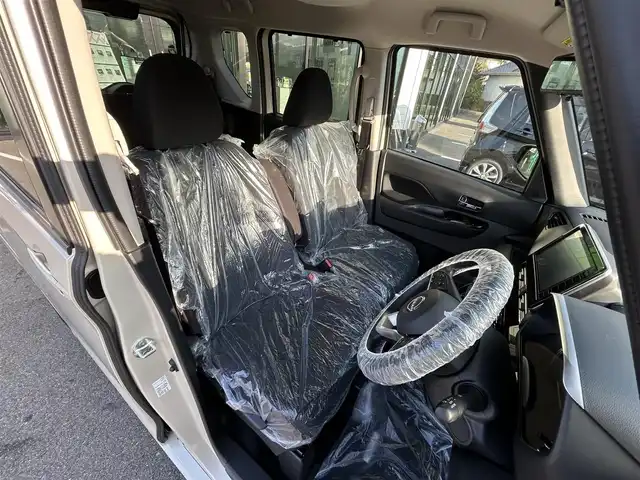 日産 ルークス HWS X プロパイロットED 愛媛県 2024(令6)年 0.2万km フローズンバニラパール 純正SDナビ（Bluetooth/フルセグTV）/アラウンドビューモニター/スマートルームミラー/プロパイロット/アダプティブクルーズコントロール/両側パワースライドドア/前後ドライブレコーダー/純正フロアマット/純正14インチアルミホイール/前後コーナーセンサー/LEDヘッドライト/フォグランプ/スマートキー