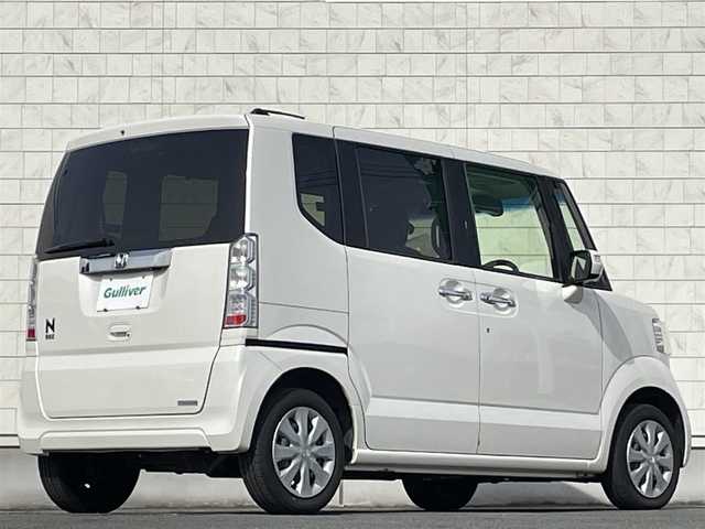 ホンダ Ｎ ＢＯＸ G Lパッケージ 岩手県 2016(平28)年 2.7万km プレミアムホワイトパールⅡ 4WD/両側パワースライドドア/純正ナビ/→フルセグTV/BT/DVD/CD/FM/AM/バックカメラ/ステアリングスイッチ（ナビ連動）/社外エンジンスターター/前席シートヒーター/横滑り防止装置/CTBA/電動格納ミラー/ウィンカーミラー/フロアマット/冬タイヤホイール車載/取扱説明書/保証書/スペアキー