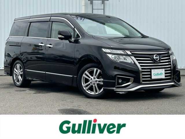 日産 エルグランド 250HWS S アーバンクロム 愛媛県 2020(令2)年 1.9万km ファントムブラック 純正ナビ/地デジTV/全方位カメラ/コーナーセンサー/バックカメラ/両側電動ドア/ETC/ハーフレザーシート/クルーズコントロール/USB端子/純正18インチAW/Bluetooth/スマートキー/フォグランプ/LEDヘッドライト