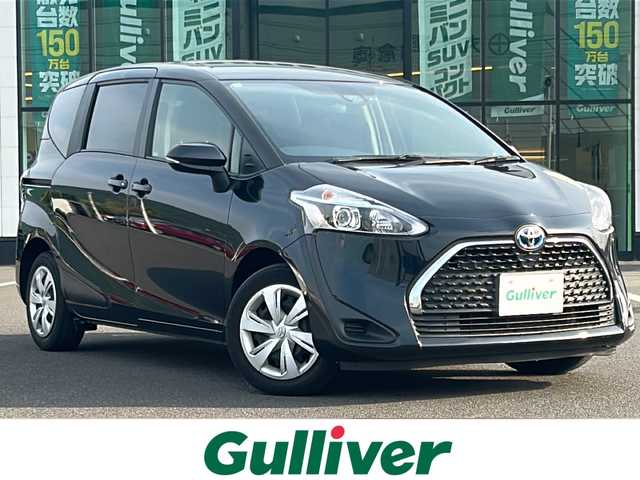 トヨタ シエンタ ハイブリッド G 岡山県 2022(令4)年 6.1万km ブラックマイカ 社外メモリーナビ/CD/DVD/Bluetooth/フルセグTV/バックカメラ/両側パワースライドドア/トヨタセーフティセンス/レーンディパーチャーアラート/プリクラッシュセーフティ/LEDオートヘッドライト/ETC/禁煙車