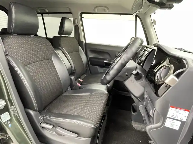スズキ ハスラー Jスタイル Ⅱ 熊本県 2016(平28)年 7.6万km クールカーキパールメタリック/ホワイト2トーンルーフ ワンオーナー/社外ナビAVN-G05（ＣＤ・フルセグ・ＵＳＢ）/バックカメラ　/ＥＴＣ　/前席シートヒーター　/アイドリングストップ　/スズキセーフティサポート/・デュアルカメラブレーキサポート/・後退時ブレーキサポート/・誤発進抑制機能/・車線逸脱抑制機能/・車線逸脱警報機能/・ふらつき警報機能　/横滑り防止　/ハーフレザーシート/社外フロアマット/純正１５インチAW/オートライト　/ＬＥＤヘッドライト/フォグライト/スマートキー/プッシュスタート/保証書/取扱説明書
