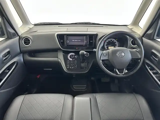 日産 デイズ ルークス ボレロ 福井県 2019(令1)年 0.6万km アッシュブラウンM 純正ナビ　/アラウンドビューカメラ　/左側パワースライドドア　　/前後コーナーセンサー　/シートヒーター　　/電動格納ミラー/スマートキー/アイドリングストップ/衝突被害軽減システム/純正AW