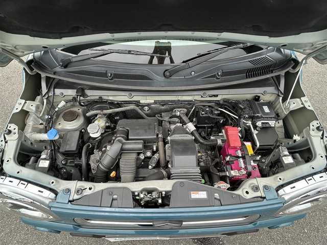 スズキ ハスラー HYBRID X ターボ 栃木県 2020(令2)年 6.8万km デニムブルー ガンメタリック 2トーン スズキセーフティサポート/・デュアルカメラブレーキサポート/・後退時ブレーキサポート/社外オーディオ/・Bluetooth/・CD/USB/パーキングセンサー/D/N席シートヒーター/革巻きステアリング/パドルシフト/LEDヘッドライト/フォグランプ/オートライト/スマートキー/プッシュスタートアイドリングストップ/純正15インチアルミホイール/純正フロアマット/ドアバイザー/横滑り防止システム/電格ウィンカーミラー