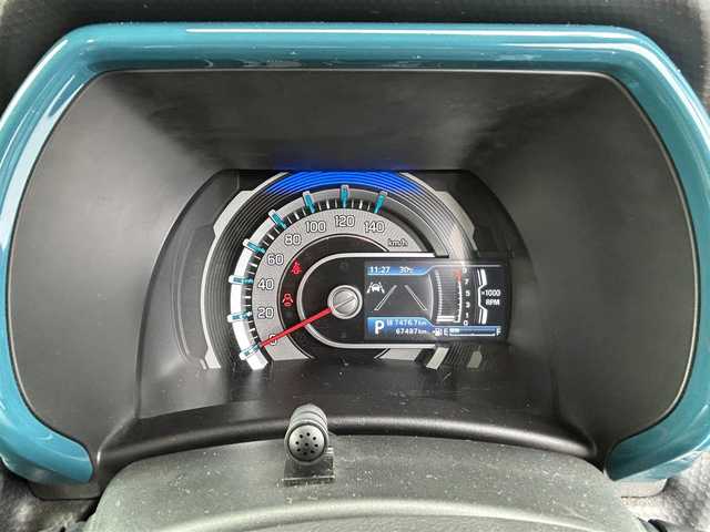 スズキ ハスラー HYBRID X ターボ 栃木県 2020(令2)年 6.8万km デニムブルー ガンメタリック 2トーン スズキセーフティサポート/・デュアルカメラブレーキサポート/・後退時ブレーキサポート/社外オーディオ/・Bluetooth/・CD/USB/パーキングセンサー/D/N席シートヒーター/革巻きステアリング/パドルシフト/LEDヘッドライト/フォグランプ/オートライト/スマートキー/プッシュスタートアイドリングストップ/純正15インチアルミホイール/純正フロアマット/ドアバイザー/横滑り防止システム/電格ウィンカーミラー