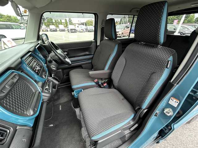 スズキ ハスラー HYBRID X ターボ 栃木県 2020(令2)年 6.8万km デニムブルー ガンメタリック 2トーン スズキセーフティサポート/・デュアルカメラブレーキサポート/・後退時ブレーキサポート/社外オーディオ/・Bluetooth/・CD/USB/パーキングセンサー/D/N席シートヒーター/革巻きステアリング/パドルシフト/LEDヘッドライト/フォグランプ/オートライト/スマートキー/プッシュスタートアイドリングストップ/純正15インチアルミホイール/純正フロアマット/ドアバイザー/横滑り防止システム/電格ウィンカーミラー