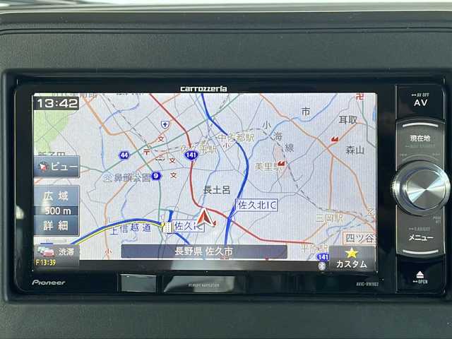 スズキ スペーシア HYBRID G 長野県 2019(令1)年 3万km シフォンアイボリーM ワンオーナー/両側スライドドア/社外メモリナビ（AVIC-RW902）/・CD/DVD/Bluetooth/フルセグ/バックカメラ/ETC/純正フロアマット/後方コーナーセンサー/プッシュスタート/スマートキー/スペアキー/取扱説明書/保証書