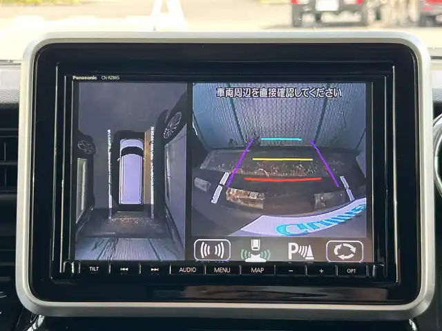 スズキ スペーシア カスタム HYBRID XS ターボ 福島県 2021(令3)年 5万km スチールシルバーM デュアルカメラブレーキサポート/車線逸脱抑制機能/車線逸脱警報機能/アダプティブクルーズコントロール/純正ナビゲーション/【CD/DVD/SD/USB/BT/TV】/全方位モニター/エンジンスターター/両側電動スライドドア/前席シートヒーター/パドルシフト/ステアリングリモコン/ヘッドアップディスプレイ/リアサーキュレーター/リアドアシェード/シートバックテーブル/LEDオートライト/LEDフォグランプ/純正フロアマット/純正ドアバイザー