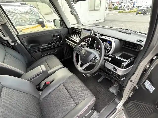 スズキ スペーシア カスタム HYBRID XS ターボ 福島県 2021(令3)年 5万km スチールシルバーM デュアルカメラブレーキサポート/車線逸脱抑制機能/車線逸脱警報機能/アダプティブクルーズコントロール/純正ナビゲーション/【CD/DVD/SD/USB/BT/TV】/全方位モニター/エンジンスターター/両側電動スライドドア/前席シートヒーター/パドルシフト/ステアリングリモコン/ヘッドアップディスプレイ/リアサーキュレーター/リアドアシェード/シートバックテーブル/LEDオートライト/LEDフォグランプ/純正フロアマット/純正ドアバイザー