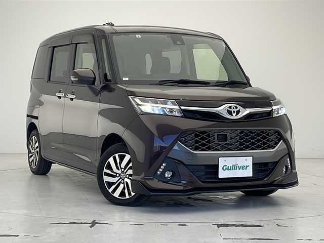 トヨタ タンク カスタムG S 沖縄県 2017(平29)年 5万km プラムブラウンパールクリスタルシャイン 純正SDナビ(NSZT-W66T)/　CD/DVD/SD/BT/フルセグ/バックカメラ/ビルトインETC/両側パワースライドドア/衝突被害軽減システム/クルーズコントロール/レーンキープアシスト/コーナーセンサー/アイドリングストップ/前席シートヒーター/オートライト/LEDヘッドライト/純正14インチAW/純正フロアマット/プッシュスタート/スマートキ―/保証書/取扱説明書