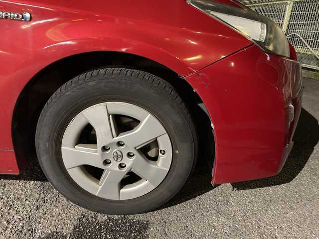 トヨタ プリウス S 神奈川県 2009(平21)年 9.9万km レッドマイカメタリック ETC/１セグテレビ/ステアリングリモコン/USB×２/FM/AM