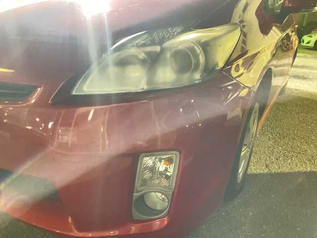 トヨタ プリウス S 神奈川県 2009(平21)年 9.9万km レッドマイカメタリック ETC/１セグテレビ/ステアリングリモコン/USB×２/FM/AM