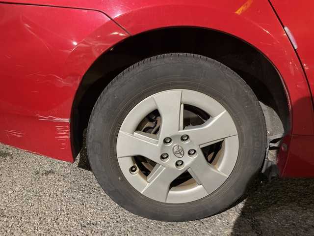 トヨタ プリウス S 神奈川県 2009(平21)年 9.9万km レッドマイカメタリック ETC/１セグテレビ/ステアリングリモコン/USB×２/FM/AM