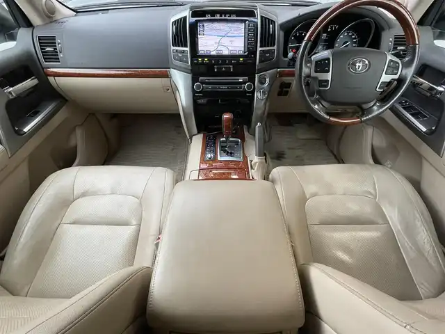 トヨタ ランドクルーザー ZX 長野県 2013(平25)年 9.2万km パール ４WD/サンルーフ/ベージュレザー シート/純正メーカーナビ/バックカメラ/ETC/社外18インチアルミ/社外18インチアルミ夏タイヤ積込/前後コーナーセンサー /ルーフレール/ワンオーナー /保証書/スペアキー