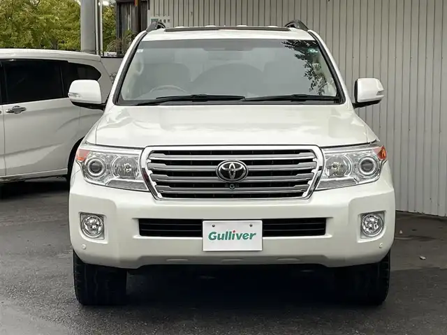 トヨタ ランドクルーザー ZX 長野県 2013(平25)年 9.2万km パール ４WD/サンルーフ/ベージュレザー シート/純正メーカーナビ/バックカメラ/ETC/社外18インチアルミ/社外18インチアルミ夏タイヤ積込/前後コーナーセンサー /ルーフレール/ワンオーナー /保証書/スペアキー