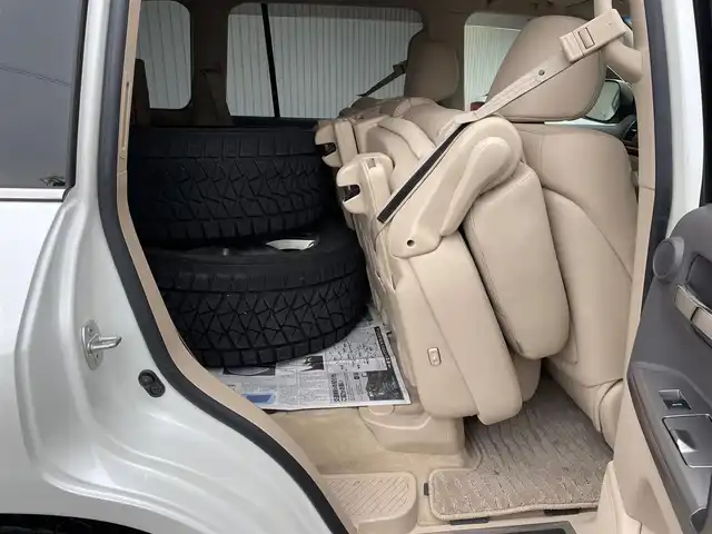 トヨタ ランドクルーザー ZX 長野県 2013(平25)年 9.2万km パール ４WD/サンルーフ/ベージュレザー シート/純正メーカーナビ/バックカメラ/ETC/社外18インチアルミ/社外18インチアルミ夏タイヤ積込/前後コーナーセンサー /ルーフレール/ワンオーナー /保証書/スペアキー