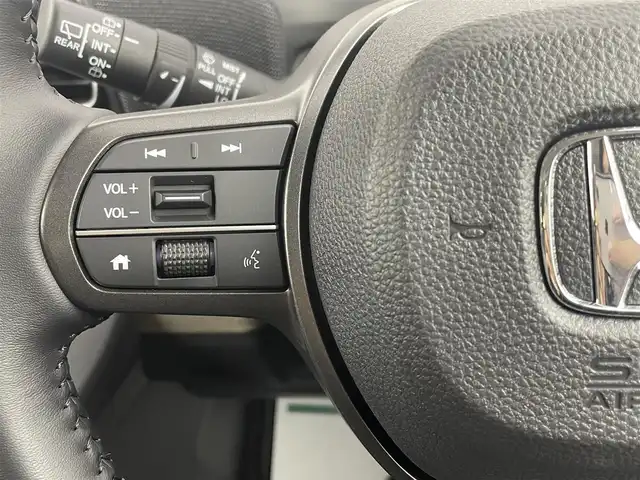 ホンダ フリード ハイブリット e:HEV AIR EX 埼玉県 2025(令7)年 0.1千km 青 登録済未使用車 両側パワースライドドア ブラインドスポットモニター シートヒーター ハーフレザーシート レーダークルーズコントロール コーナーセンサー 衝突軽減システム 純正LEDヘッドライト