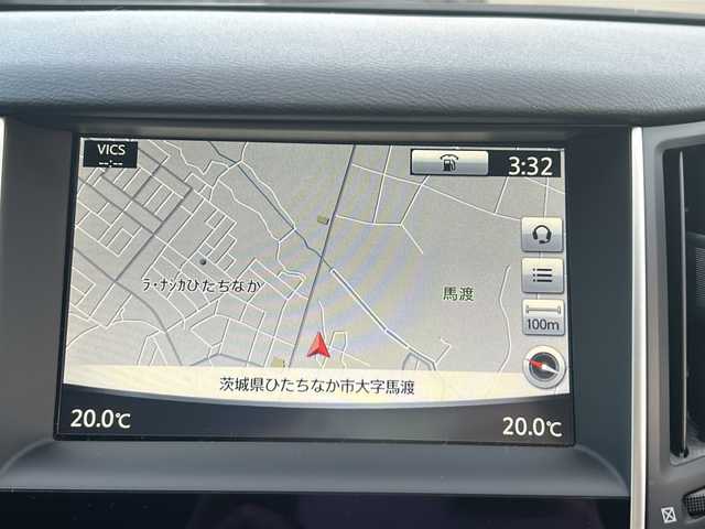 日産 スカイライン 200GT－t 茨城県 2014(平26)年 3.8万km ダークメタルグレー ビーグルダイナミクスコントロール/純正ナビ/　　BT/CD/DVD/ワンセグ/バックカメラ/ドライブレコーダー付デジタルインナーミラー(駐車監視録画付)/インテリジェントクルーズコントロール/パワーシート/ハーフレザーシート/純正17インチアルミホイール/LEDオートライト/アイドリングストップ/スマートキー/ETC