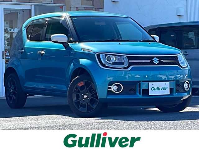 スズキ イグニス ハイブリッド MZ 徳島県 2016(平28)年 10.6万km ネオンブルーM 社外8型ナビ　AVIC-RL99/（BT/フルセグ/DISC/USB/HDMI）/バックカメラ/D/N席シートヒーター/LEDヘッドライト/純正16インチアルミホイール/ETC/クルーズコントロール/純正フロアマット/ヒルディセントコントロール/オートライト/プッシュスタート/スマートキー/スペアキー/グリップコントロールスイッチ