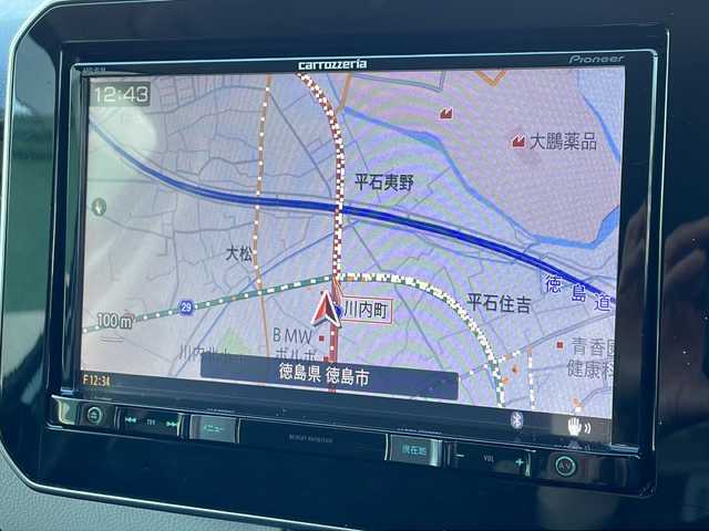 スズキ イグニス ハイブリッド MZ 徳島県 2016(平28)年 10.6万km ネオンブルーM 社外8型ナビ　AVIC-RL99/（BT/フルセグ/DISC/USB/HDMI）/バックカメラ/D/N席シートヒーター/LEDヘッドライト/純正16インチアルミホイール/ETC/クルーズコントロール/純正フロアマット/ヒルディセントコントロール/オートライト/プッシュスタート/スマートキー/スペアキー/グリップコントロールスイッチ