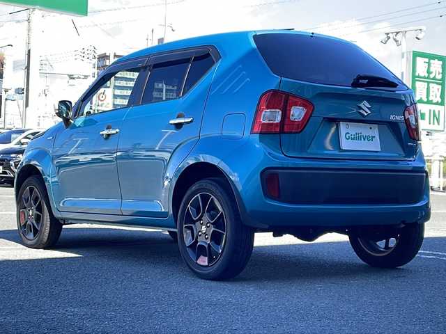 スズキ イグニス ハイブリッド MZ 徳島県 2016(平28)年 10.6万km ネオンブルーM 社外8型ナビ　AVIC-RL99/（BT/フルセグ/DISC/USB/HDMI）/バックカメラ/D/N席シートヒーター/LEDヘッドライト/純正16インチアルミホイール/ETC/クルーズコントロール/純正フロアマット/ヒルディセントコントロール/オートライト/プッシュスタート/スマートキー/スペアキー/グリップコントロールスイッチ