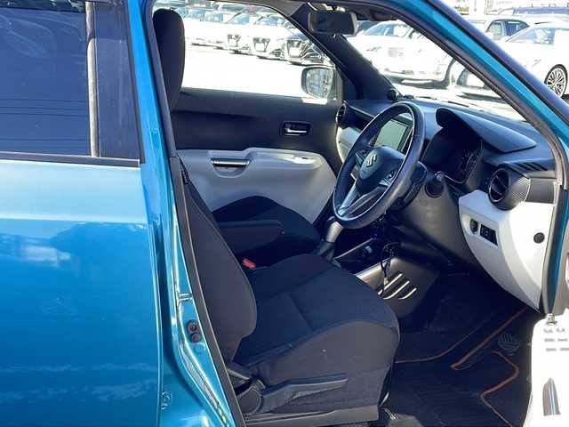 スズキ イグニス ハイブリッド MZ 徳島県 2016(平28)年 10.6万km ネオンブルーM 社外8型ナビ　AVIC-RL99/（BT/フルセグ/DISC/USB/HDMI）/バックカメラ/D/N席シートヒーター/LEDヘッドライト/純正16インチアルミホイール/ETC/クルーズコントロール/純正フロアマット/ヒルディセントコントロール/オートライト/プッシュスタート/スマートキー/スペアキー/グリップコントロールスイッチ