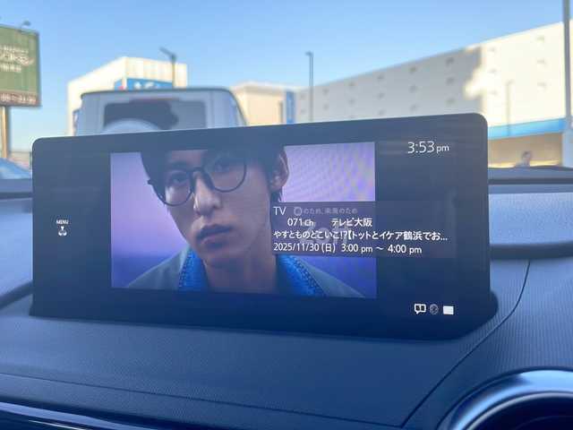 マツダ ロードスター S スペシャルパッケージ 大阪府 2025(令7)年 0.3万km スノーフレイクホワイトパールマイカ 純正ナビ（フルセグTV/Bluetooth/AM・FM）/バックカメラ/シートヒーター（運転席・助手席）/コーナーセンサー/ETC/クルーズコントロール/横滑り防止機能/本革巻きステアリング/プッシュスタート/オートライト/純正16インチアルミホイール