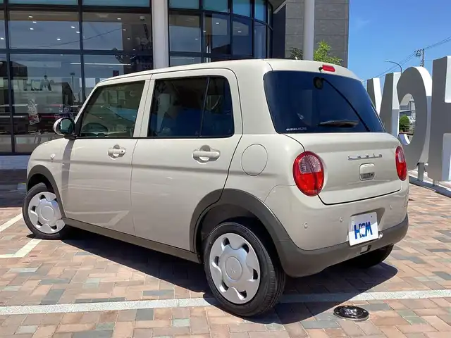 スズキ ラパン L 三重県 2025(令7)年 0.1千km フォーンベージュM 衝突軽減/LEDヘッドライト/スマートキー/プッシュスタート/シートヒーター/USB/バックセンサー/アイドリングストップ/横滑り防止/電動格納ミラー