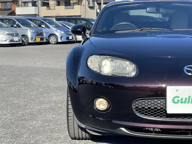 マツダ ロードスター Blaze Edition RHT 千葉県 2007(平19)年 5.2万km ラディアントエボニーマイカ 専用カラー（ラディアントエボニーマイカ）/専用BBS17インチAW/専用サンドベージュ本革シート/純正HDDナビ/BOSEサウンドシステム/純正ビルシュタインダンパー/HIDヘッドライト/電動オープン/H19.20.21.22.23.24.26.27.28.29.R3.4年ディーラー記録簿有