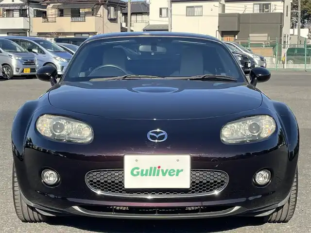 マツダ ロードスター Blaze Edition RHT 千葉県 2007(平19)年 5.2万km ラディアントエボニーマイカ 専用カラー（ラディアントエボニーマイカ）/専用BBS17インチAW/専用サンドベージュ本革シート/純正HDDナビ/BOSEサウンドシステム/純正ビルシュタインダンパー/HIDヘッドライト/電動オープン/H19.20.21.22.23.24.26.27.28.29.R3.4年ディーラー記録簿有