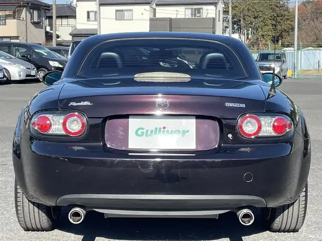 マツダ ロードスター Blaze Edition RHT 千葉県 2007(平19)年 5.2万km ラディアントエボニーマイカ 専用カラー（ラディアントエボニーマイカ）/専用BBS17インチAW/専用サンドベージュ本革シート/純正HDDナビ/BOSEサウンドシステム/純正ビルシュタインダンパー/HIDヘッドライト/電動オープン/H19.20.21.22.23.24.26.27.28.29.R3.4年ディーラー記録簿有